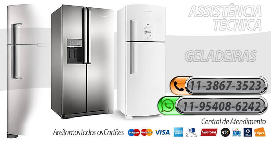 Assistência técnica geladeira Brastemp