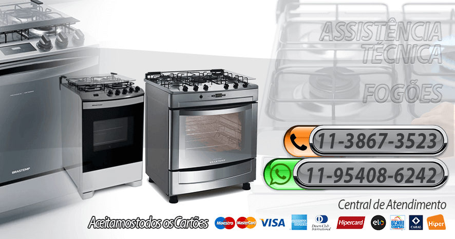 Assistência técnica fogão Brastemp