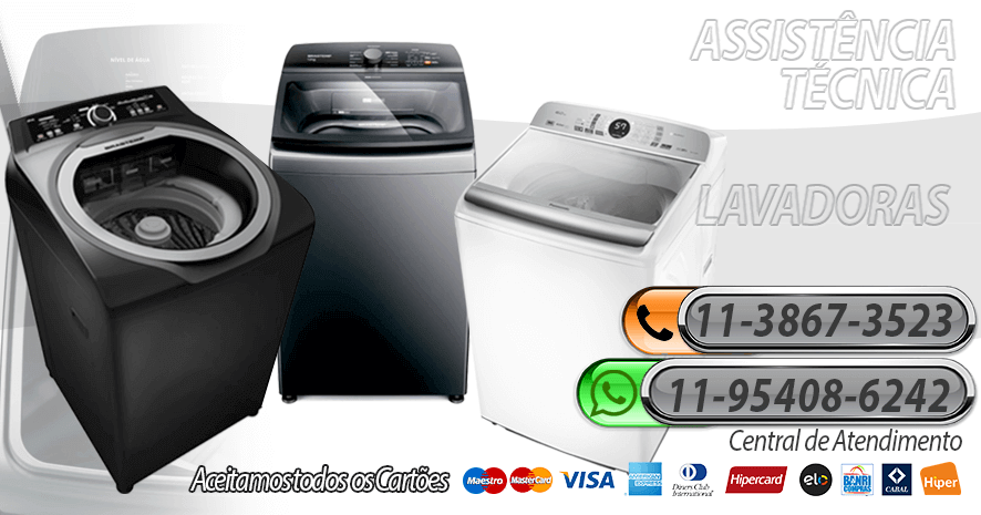 Assistência técnica lavadoras Brastemp