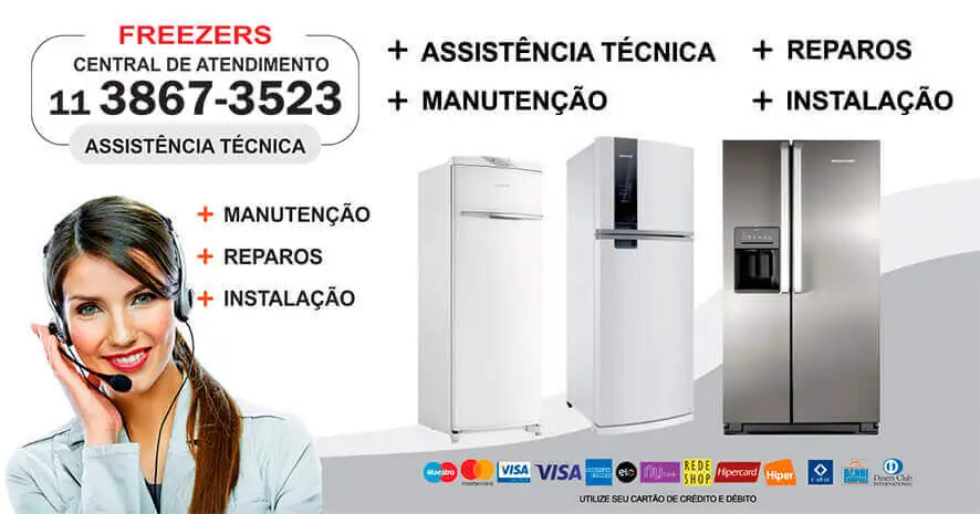 Instalação Freezer Brastemp Instalação Freezer Brastemp