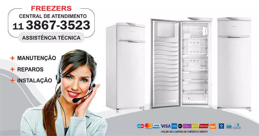 Manutenção Freezer Brastemp
