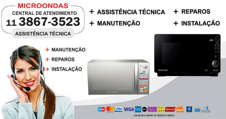 Manutenção Microondas Brastemp Manutenção Microondas Brastemp
