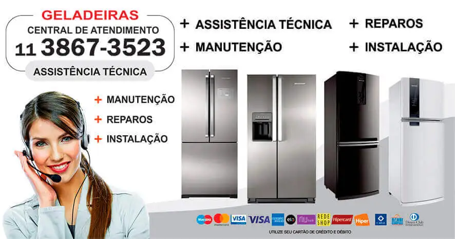Reparos Geladeira Brastemp