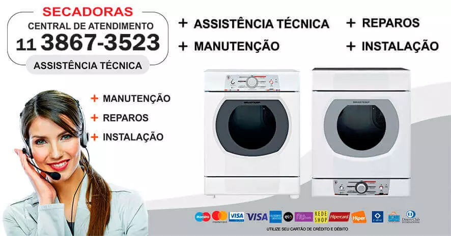 Manutenção Secadora Roupas Brastemp Manutenção Secadora Roupas Brastemp